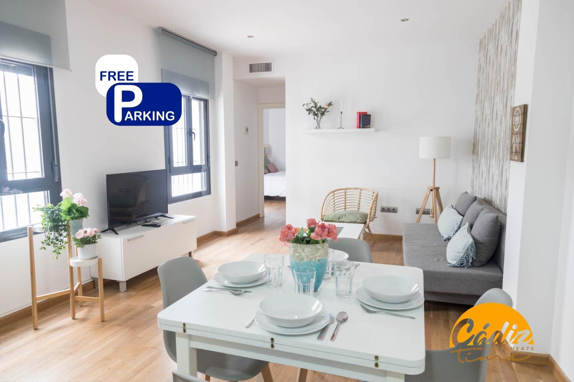 Apartamento Caleta - Free Parking By Cadiz Time Экстерьер фото